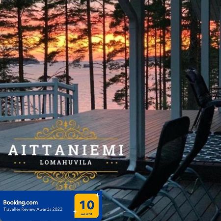 Elegant Villa On The Shore Of Lake Saimaa ลาเปเอรันตา ภายนอก รูปภาพ