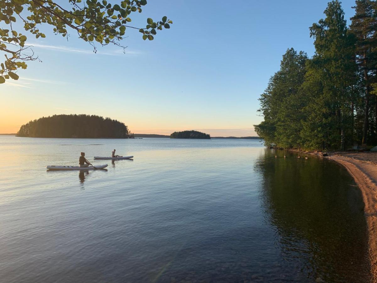Elegant Villa On The Shore Of Lake Saimaa ลาเปเอรันตา ภายนอก รูปภาพ